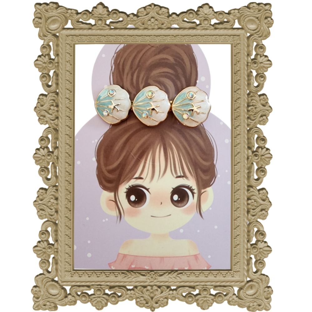 Seashell Barrette